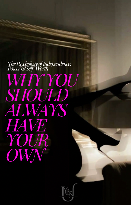 Why you should ALWAYS have your OWN